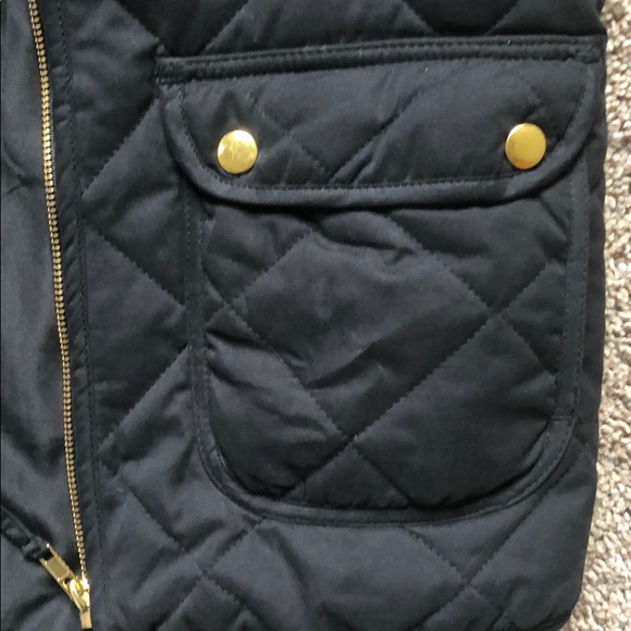 Black quilted vest - Picture 3 of 4